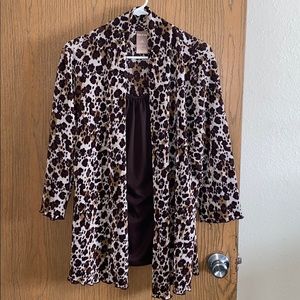 CHEETAH WOMENS CARDIGAN
